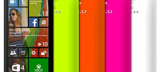 Microsoft va comercializa o serie de smartphone-uri BLU Products direct prin magazinele proprii