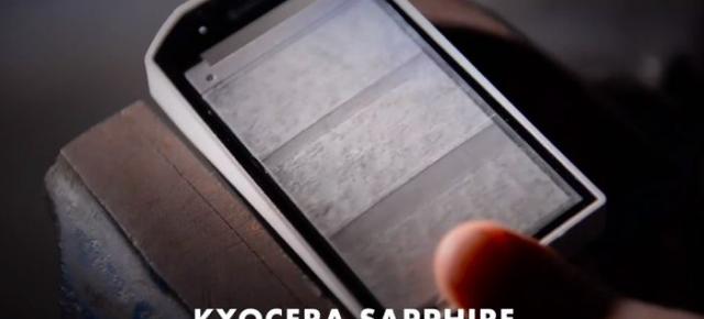Kyocera dezvoltă smartphone-uri cu ecran din cristal de safir