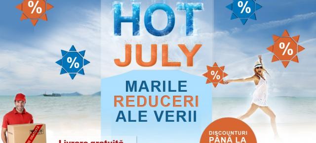 evoMAG.ro anunță oferta de reduceri HOT JULY; discount-uri de până la 800 la smartphone-uri și tablete