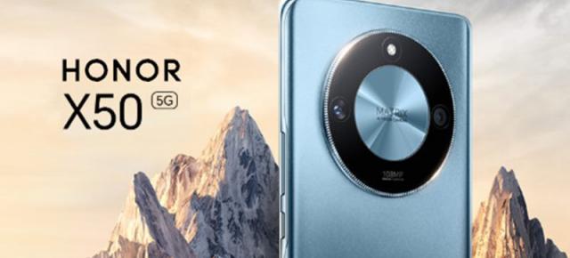 Honor X50 5G vine pe 5 iulie și apare într-un prim teaser oficial, cu ecran curbat, baterie de 6000 mAh și cameră de 108 mpx