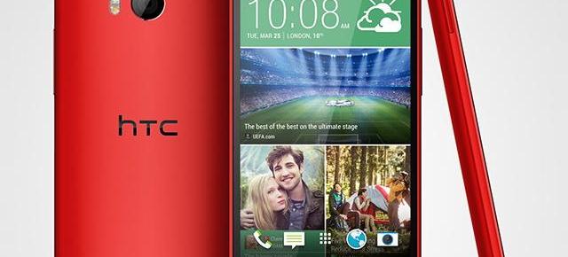HTC One (M8) disponibil acum oficial și În variantele de culoare roșu și roz