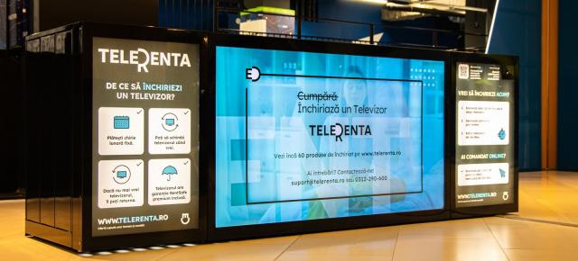 Un business românesc îţi permite să închiriezi televizoare pe loc şi să le ridici de la automat: Telerenta prezintă RentBox