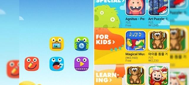 Samsung Îi oferă un update lui Kids Store pe Galaxy S5 și Galaxy Tab S, cu 900 de aplicații noi pentru copii