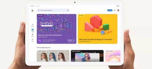 Google a lansat un nou Play Store pentru telefoane pliabile şi tablete