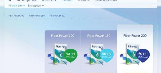 Operatorul UPC România introduce abonamentul Fiber Power 500 Mbps