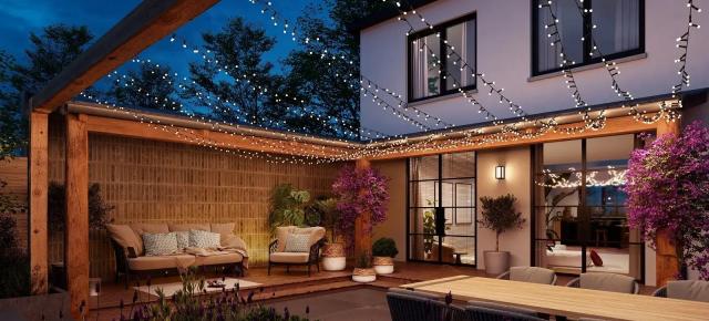 Produsele Philips Hue Festavia sunt acum disponibile la precomandă în România; Instalații luminoase pentru grădină sau bradul tău de Crăciun