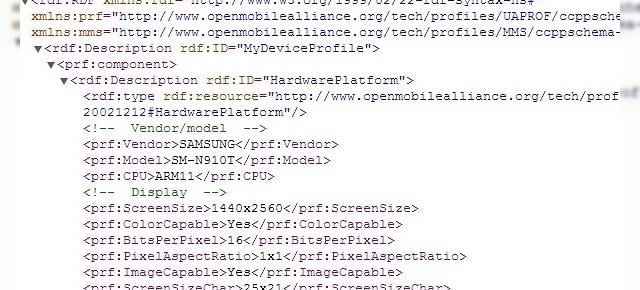 Samsung Galaxy Note 4 apare sub formă de profil UAProf pe site-ul Samsung, vedem si un poster cu noul terminal