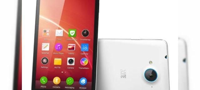 ZTE V5 e un nou smartphone cu Android KitKat și ecran HD de 5 inch; Costă mai puțin de 200 de dolari!