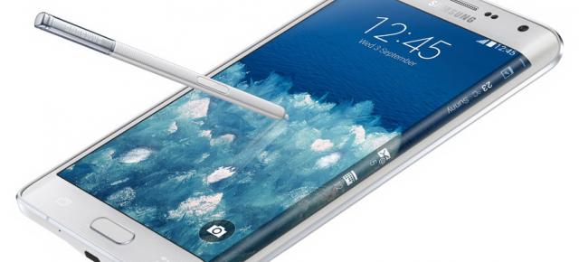 IFA 2014: Samsung lansează Galaxy Note Edge, o versiune de Note 4 cu un mini display lateral curbat pentru notificări
