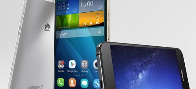 IFA 2014: Huawei anunță smartphone-ul Ascend G7, cu procesor 64 bit, corp metalic, margini subțiri ale ecranului