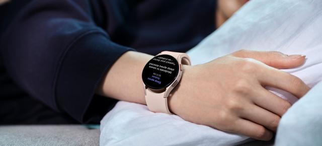 Apneea în timpul somnului poate fi detectată de Galaxy Watch 5 şi 6 după o actualizare