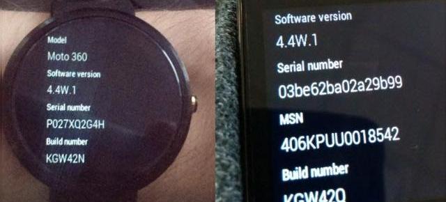 Ceasurile Android Wear primesc un update software: Android Wear 4.4W.1 disponibil