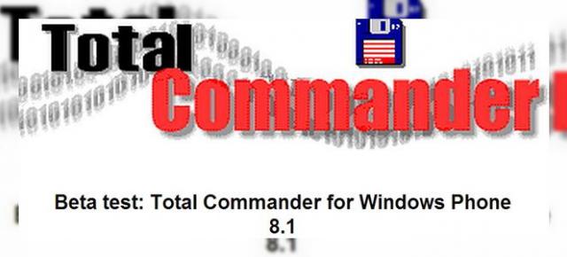 Total Commander e gata să sosească pe Windows Phone, sub formă aplicație beta