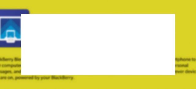 Serviciul BlackBerry Blend Își face apariția pe site-ul de aplicații BlackBerry World