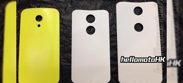 Panoul spate a lui Motorola Moto S este comparat cu cel de pe noile Moto G, respectiv Moto X