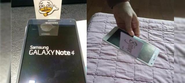 Probleme pentru Samsung Galaxy Note 4: terminalul ar avea probleme cu un gol Între ecran și rama sa