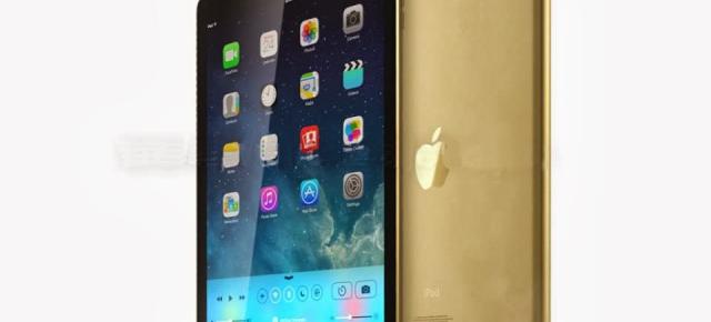 Apple ar pregăti iPad Air 2 și În varianta aurie pentru a-l face mai atractiv