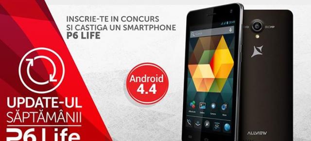 Allview P6 Life poate fi actualizat la versiunea Android 4.4 KitKat Începând de azi