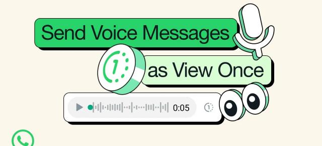 WhatsApp introduce mesaje vocale pe care le poți asculta o singură dată, la fel ca fotografiile ce dispar după afișare