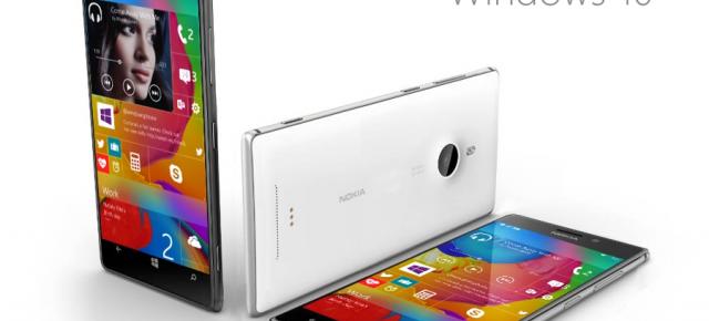 Iată și primul telefon cu Windows 10: Nokia Lumia 935, un concept cu ecran Quad HD