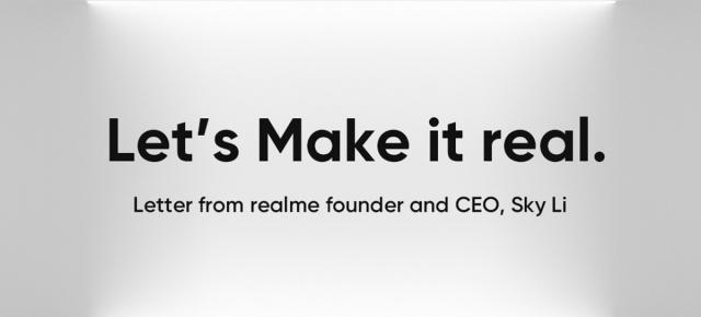 realme anunță un nou slogan și își prezintă intenția de a lansa smartphone-uri mai atractive pentru tineri; Va fi modificat și logo-ul curând