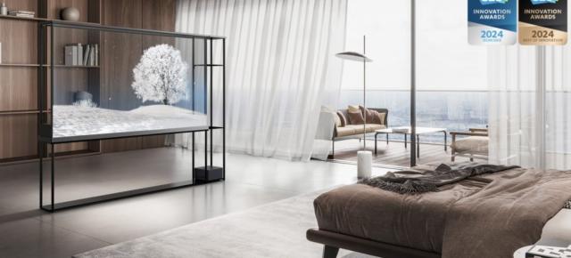 CES 2024: LG şi-a adus televizorul transparent în Las Vegas - LG Signature OLED TV e şi wireless