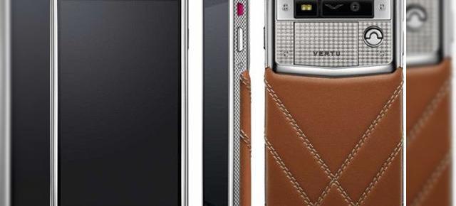 Vertu prezintă smartphone-ul de lux Bentley Signature Touch
