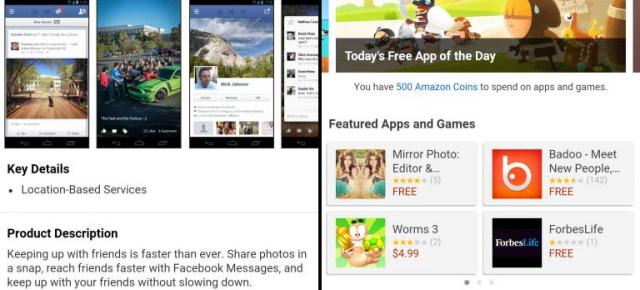 Amazon lansează o versiune a magazinului său de aplicații integrată În aplicația sa Android