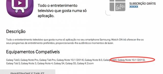 Samsung Galaxy Note 10.1 (2015) Își face apariția pe site-ul Samsung