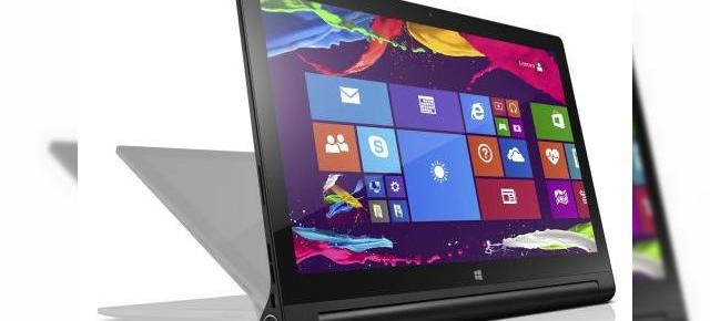 Lenovo introduce modelul Yoga Tablet 2 with Windows; acesta vine cu display de 13 inch și rulează Windows OS