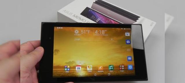 ASUS MeMo Pad 7 ME572C Unboxing: cea mai elegantă tabletă din 2014 scoasă din cutie În fața camerei Mobilissimo.ro (Video)