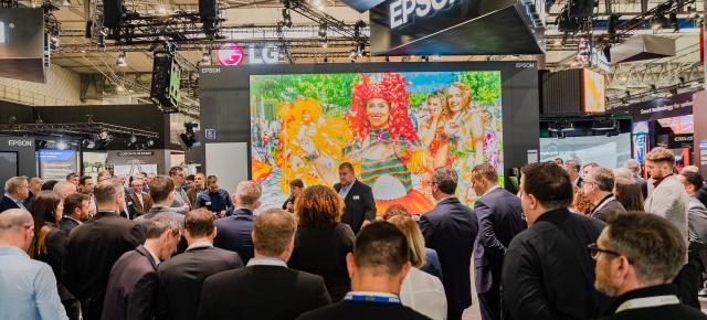  Inovația Epson în lumina reflectoarelor: Proiectoare de ultimă generație la ISE 2024