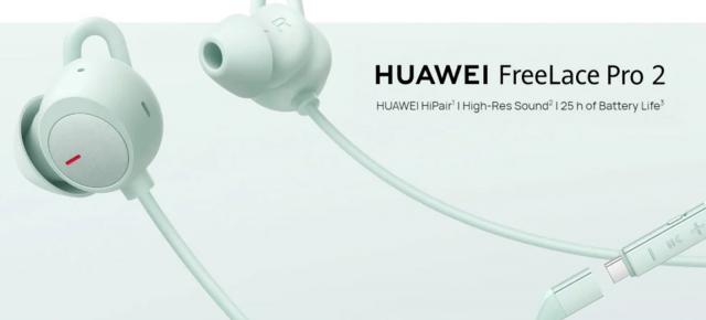 Huawei FreeLace Pro 2 a debutat global: pereche de căști pe gât, cu ANC 2.0, LDAC