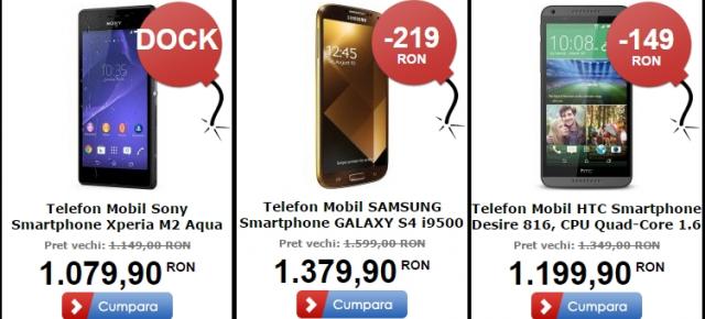 Top 3 telefoane și tablete În oferta MarketOnline.ro de Black Friday