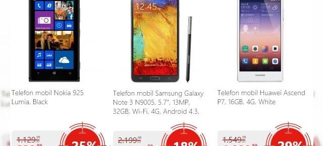 Top 3 telefoane și tablete În oferta eMAG.ro de Black Friday