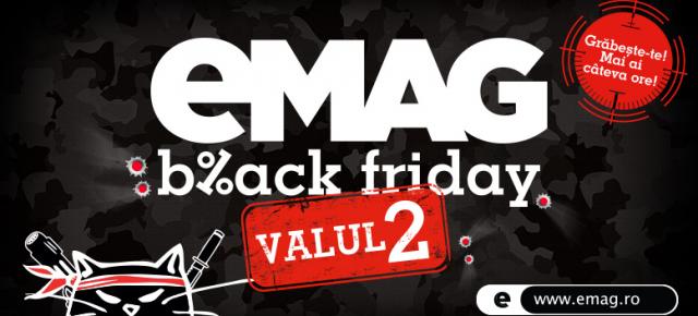 eMAG prezintă o serie de produse recomandate pentru valul 2 de reduceri Black Friday