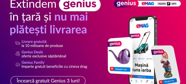 eMAG Genius se extinde în 300 localităţi din România; Ce beneficii aduce?
