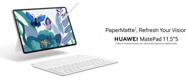 Huawei MatePad 11.5 S debutează global: tabletă cu ecran de 144 Hz, rezoluţie 2.8K, HarmonyOS