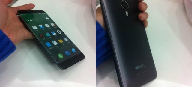 Phablet-ul Meizu MX4 Note se afișează Într-o primă fotografie live