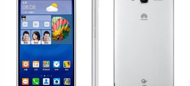 Huawei lansează phablet-ul Ascend GX1; vine cu display HD de 6 inch și costă 255$