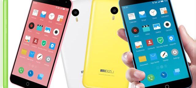 Meizu lansează oficial phablet-ul M1 Note; acesta adoptă un design similar lui iPhone 5c și costă 160$