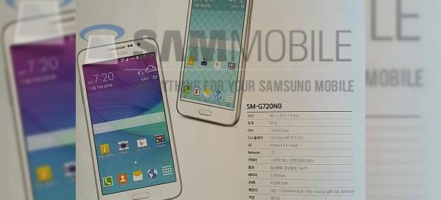 Samsung Galaxy Grand Max și Galaxy A7 se afișează În materiale publicitare