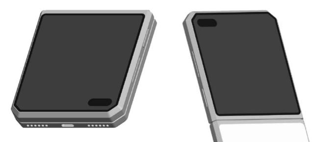 Samsung pare că va avea un rival serios curând! HONOR lucrează la un telefon pliabil cu clapetă cu colțuri drepte, atractiv