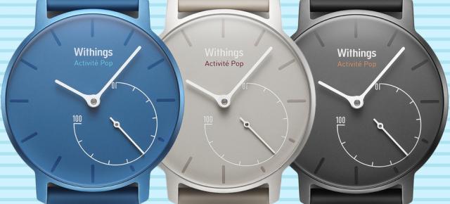 Withings Activite Pop este un fitness tracker care arată ca un ceas old school