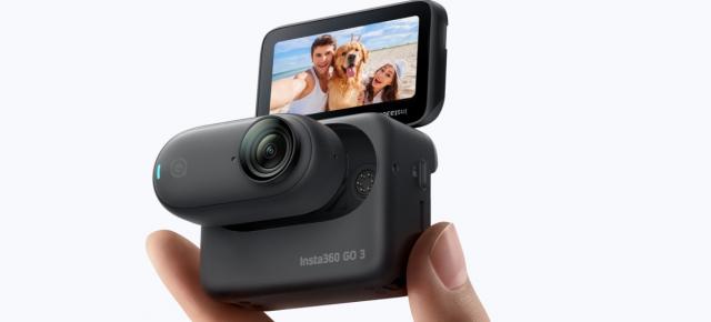 Insta360 Go 3s apare în randări oficiale înainte de lansare; Cameră compactă de acțiune ce filmează 4K, cu suport Action Pod