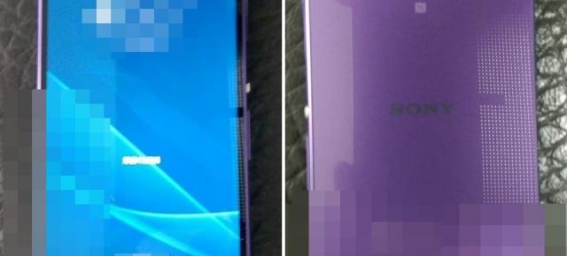 Sony Xperia Z3 fotografiat În versiunea mov, cu un pas mai aproape de lansare În această culoare