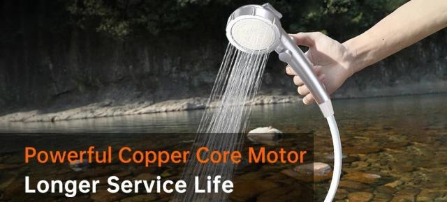 Te bucuri de duș și în camping, cu acest model electric și portabil acum la reducere în oferta TomTop