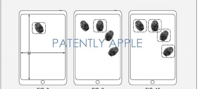 Apple brevetează un sistem de autentificare prin amprente folosind senzori integrați În display