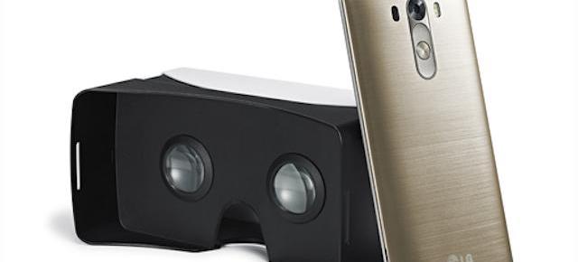 LG oferă o pereche de ochelari VR din plastic la achiziția unui smartphone LG G3