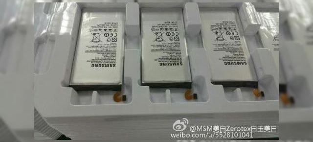 Bateria de 2600 mAh a lui Galaxy S6 fotografiata intr-o fabrica din China